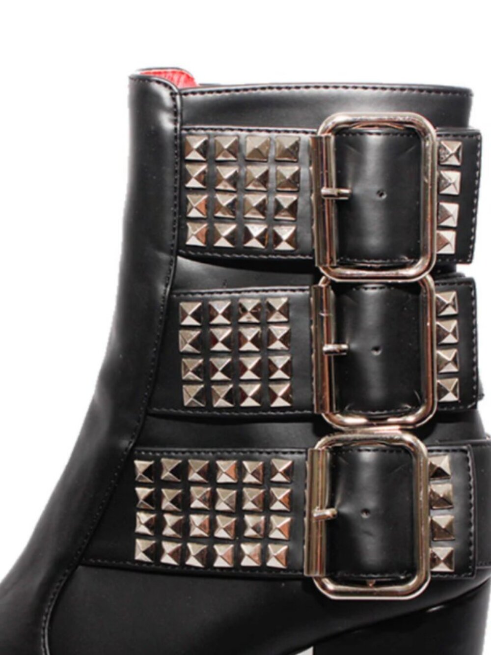 NEW Charla Tedrick Gilman Studded Platform - Picture 3 of 10